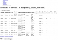 National Archives: Census of Ireland 1911